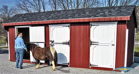 Barns For Miniature Horses Small Horse Barns Miniature Barns