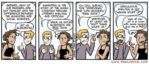 Speculative Analysis Is Making Stuff Up Social Science Phd Comics Phd Humor