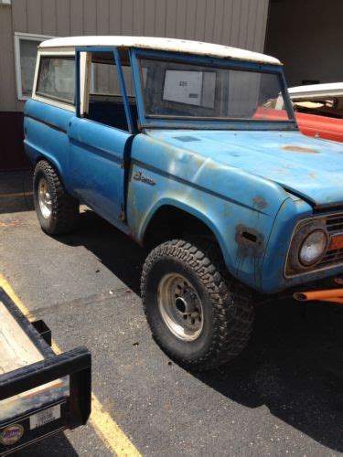 Buy Used 66 77 Early Ford Bronco Project In Joliet Illinois United