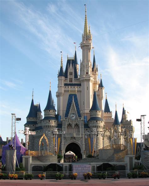 What A Wonderful Disney World Castle Of Fiberglass
