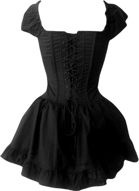 Gothic Punk Rock Emo Mini Dress Png Shoplook