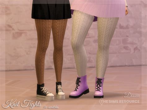 The Sims Resource Knit Tights