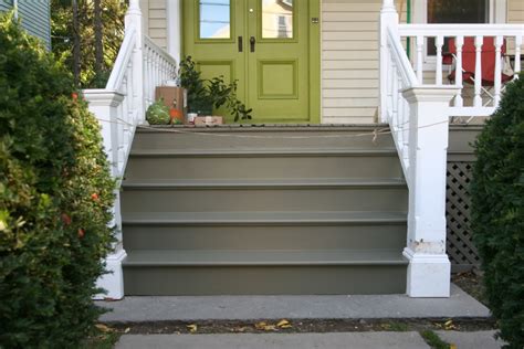 Home Elements And Style Front Steps Decorating Ideas