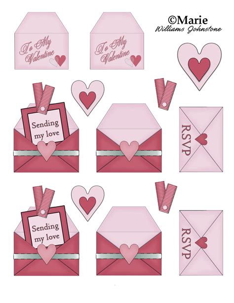 Cute Valentine Card Printables Free