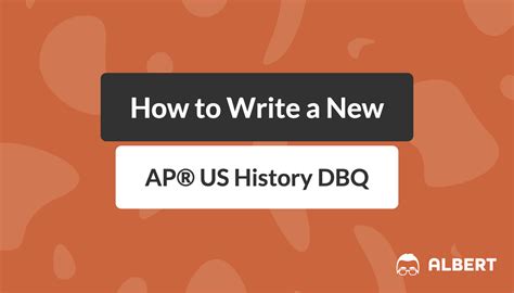 How To Write A New Ap® Us History Dbq Blog
