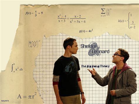 sheldon and leonard the big bang theory wallpaper 4224765 fanpop