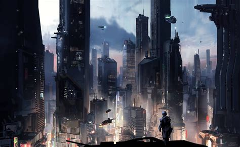Gigantic Futuristic Metropolis Of Halo 5 Gizmodo Australia