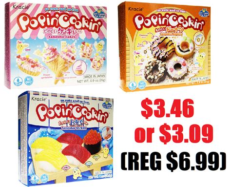 We did not find results for: Kracie Popin' Cookin' DIY Candy Kits for Kids, Made In Japan $3.46 (Reg $7.99) + Free Shipping ...