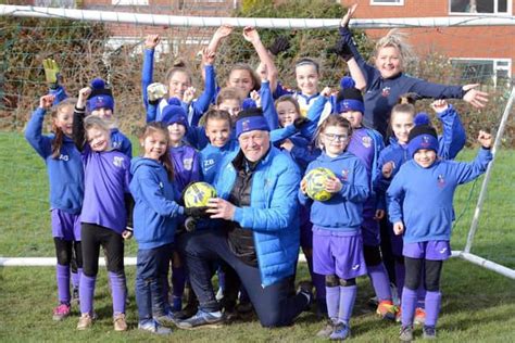 Boldon Girls Football Players Star In Fas Pledge Of Positivity