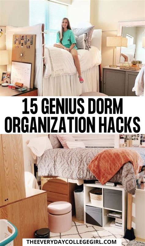 The Top Ten Genius Dorm Organization Hacks