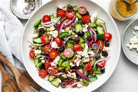 Best Greek Salad Downshiftology