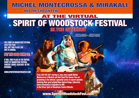 Virtual Spirit Of Woodstock Festival Concert Series 20202021