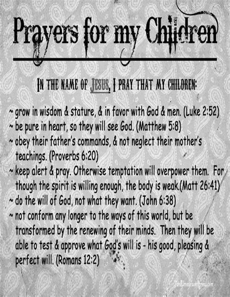 17 Best Images About Prayers For Children On Pinterest