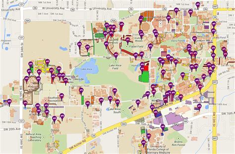 29 Map Of Uf Campus Maps Database Source