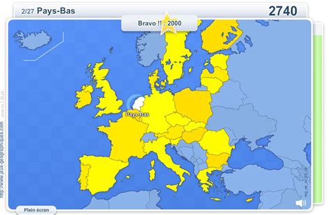 Carte Europe Carte Interactive Sur Les Pays De Lunion Europeenne