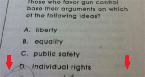 This Student S Epic Answer On Gun Control Test Has Liberal Teacher Furious