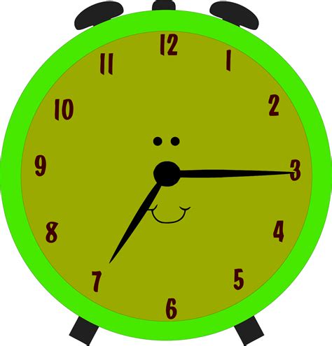 Clock Smile Watch Cartoon Clipart Png Clock Transparent Png Full
