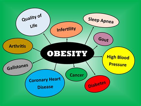 Premium Vector Obesity Causes And Consequences Infogr