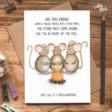 Funny New Home Card Funny Housewarming Card New Home Congratulations