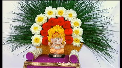 Garikedurva Grass Background Decoration For Ganesha Ganpati Makhar