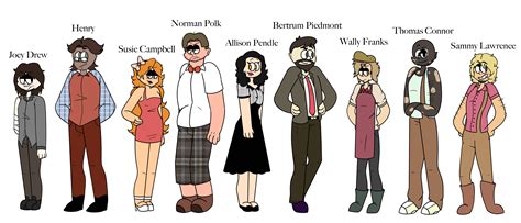 Some Batim Human Characters By Miss Bored On Deviantart