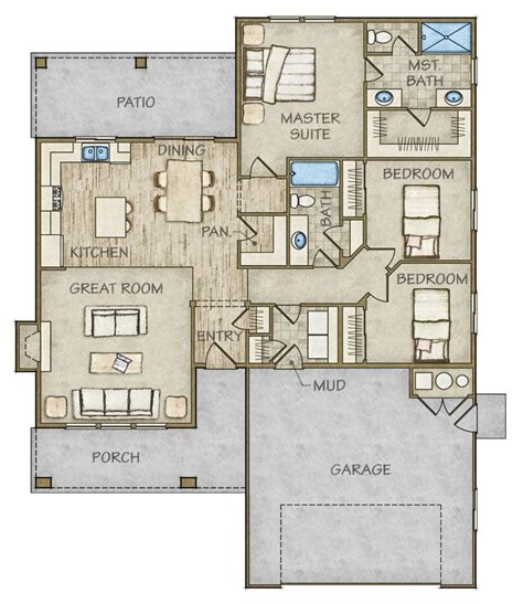 Floor Plan Details Todd Campbell Custom Homes Home Builder