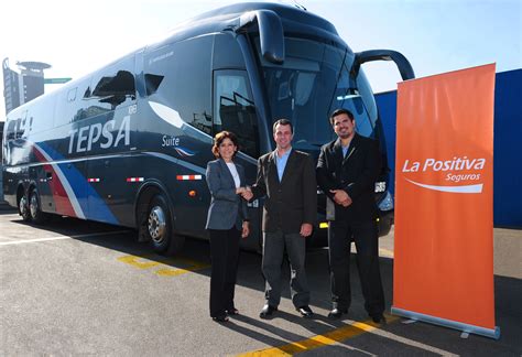 Tepsa Y La Positiva Lanzan Seguro Para Pasajeros De Buses