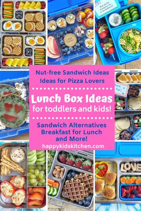 Healthy Lunch Box Ideas For Toddlers And Kids Happy Kids Kitchen By