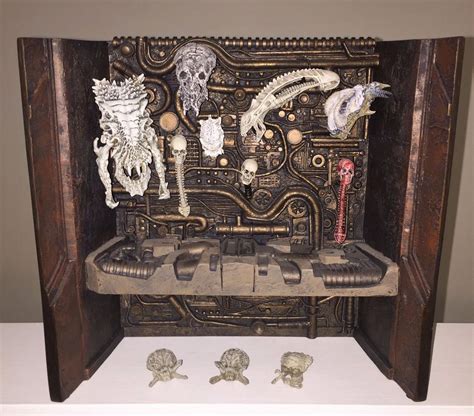 Neca Predator Trophy Wall Diorama 100 With Skulls Accessories Le 5000