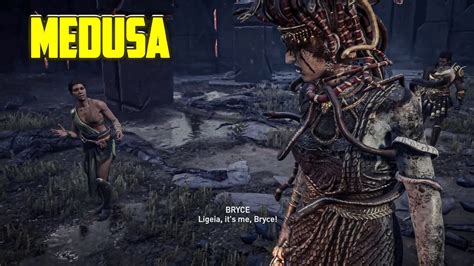 Assassin S Creed Odyssey Walkthrough Boss Battles Medusa Youtube