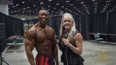 Michael Anderson After Winning The 2013 Ifbb Europa Show Of Champions Mens Physique Division