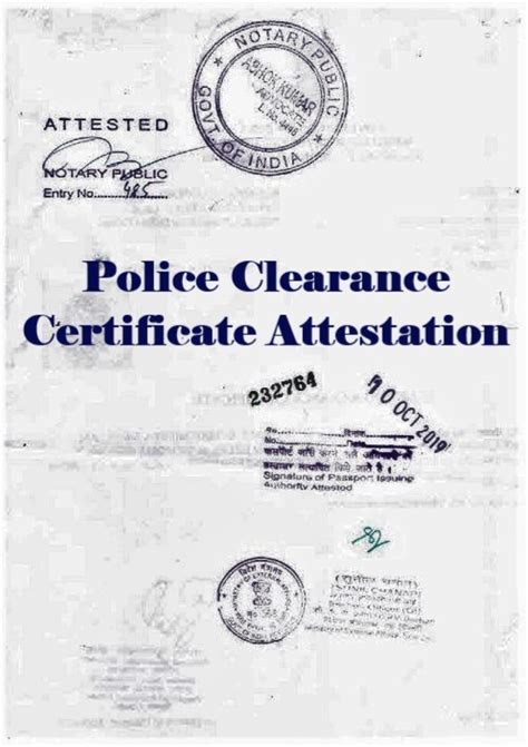 Pcc Attestation For Botswana Pcc Certificate Attestation Botswana Embassy