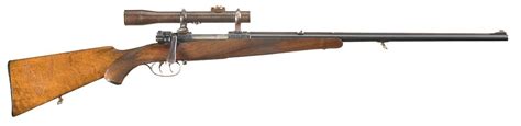 Sporterized Mauser Model 98 Bolt Action Rifle With Scope