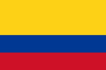 Esta octava bandera se le propuso a la corte suprema, pero la negaron porque era muy diferente en los colores, ellos la querian. Comprar Bandera Colombia S/E - Comprarbanderas.es
