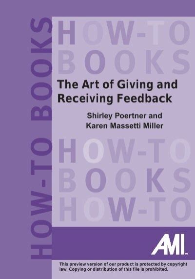 The Art Of Giving And Receiving Feedback Training Solutions