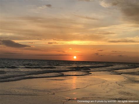 Gulf Coast Sunset Drone Photography
