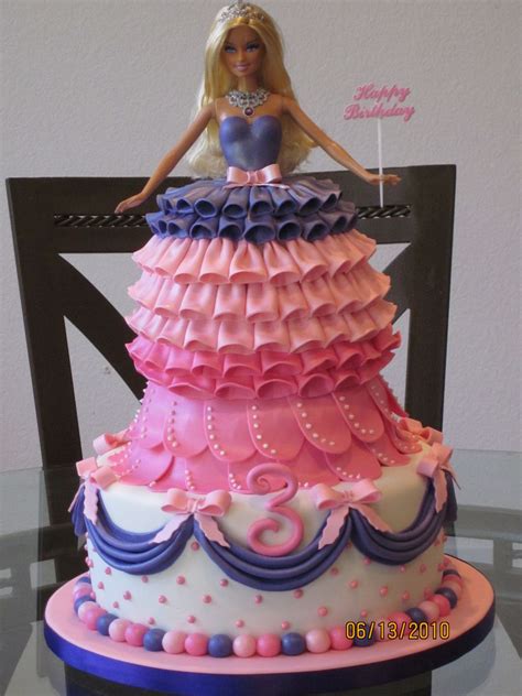 Order best cakes to celebrate your kid's birthday. Barbie Cake | Barbie cake, Barbie birthday cake, Barbie ...