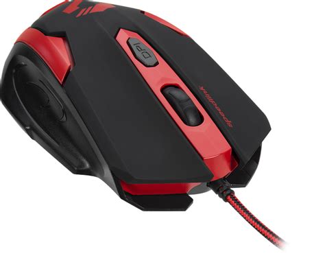 Xito Gaming Mouse Black Red Sl 680009 Bkrd