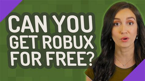 Can You Get Robux For Free Youtube