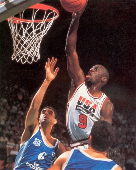 Michael Jordan Team Usa Basketball Olympic Basketball Basketball