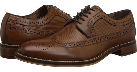 Johnston & murphy conard wingtip chukka boots tan leather sz 11 m. Johnston & murphy Conard Wingtip in Brown for Men (Tan ...