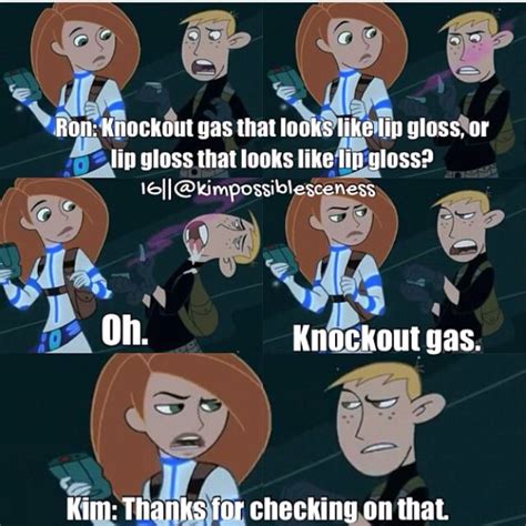 Kim Possible So The Drama Ron Stoppable Kim Possible Kim And Ron