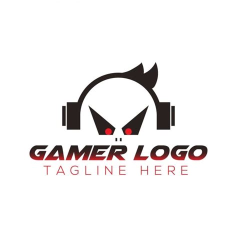 Gamer Logo With Tagline Vector Free Download