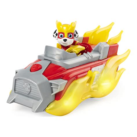 Buy Paw Patrol Mighty Pups Charged Up Marshalls Deluxe Vehicle With