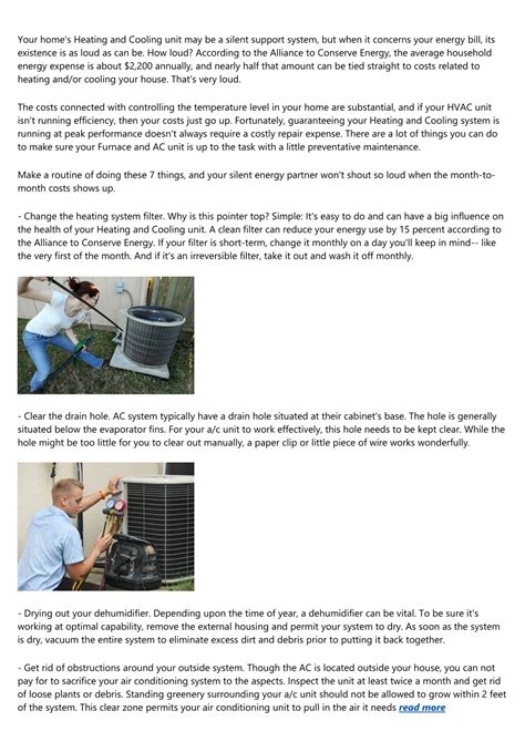 Ppt Valid Spring Upkeep Tips For Your Hvac System Powerpoint