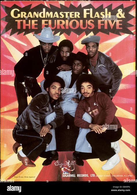 Grandmaster Flash And The Furious Five High Resolution Stock