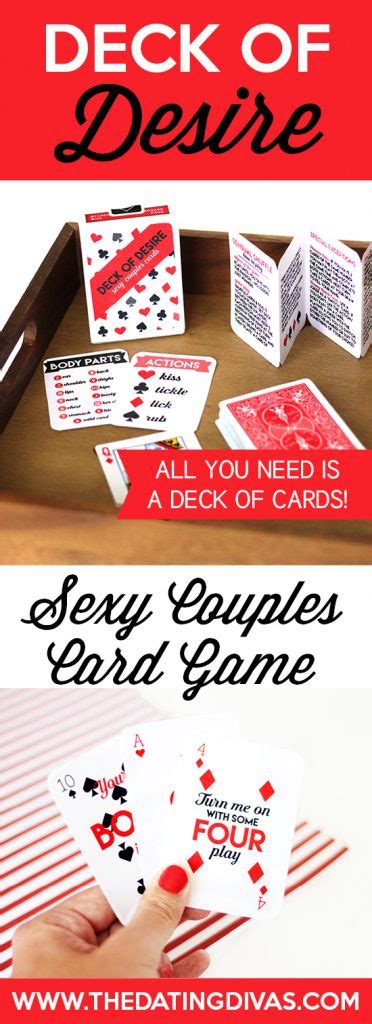 The Deck Of Desire Sexy Card Game The Dating Divas
