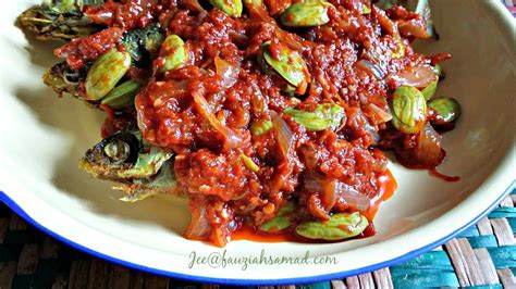 Resepi ikan selar goreng sambal cili pedas. Resepi Ikan Cencaru Sambal Petai ~ Resep Masakan Khas