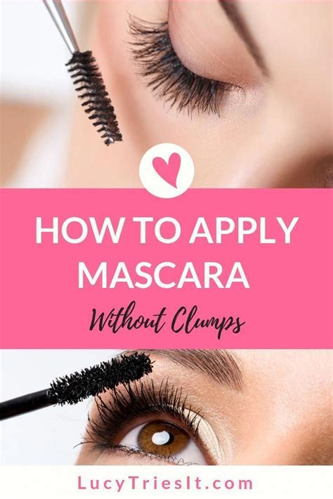 Mascara Application Tips How To Apply Mascara Without Clumping