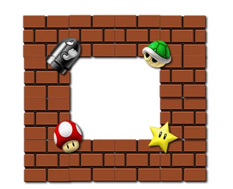 Super Mario Page Border